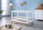 Acrylic Baby Cot Including Mattress