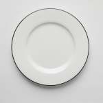 - Premium Porcelain Side Plate With Black Band