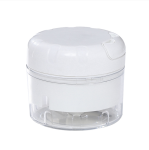 Multi-functional Manual Vegetable & Fruit Chopper Grinder Food Processor White