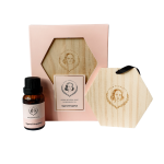ANKER - Sugared Grapefruit Wooden Hexagon Aroma Tag With Essential Oil