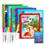 Magic Water Drawing Book Toy Reusable Water Drawing Book Magic Book Christmas Gift Halloween Gift
