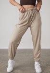 Loop Back Trackpant - Brown Mushroom