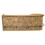 Wooden Chad Bar With Storage Sotran Dekorativ