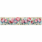 Printed Runner Protea Friends