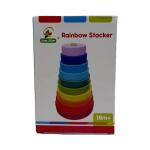Toy Wooden Stacking Tower 11X11X16CM