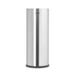 Brabantia Renew Toilet Roll Dispenser - Matt Steel Soft Beige Platinum - Platinum