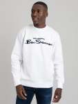 Signature Flock Crew Fleece - White - XXL White