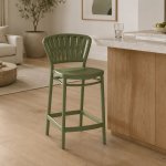 Portofino Kitchen Stool - White