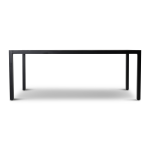 @home Malaga Dining Table 200CM Black