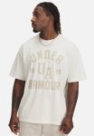 Under Armour Ua Heavyweight Varsity Oversized Short Sleeve Tee - Stone & City Khaki
