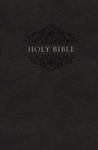 Niv Holy Bible Soft Touch Edition Leathersoft Black Comfort Print Leather Fine Binding