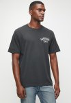 Tattoo Back Graphic Loose Tee - Blackboard