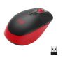 Logitech Wireless Mouse M190 - Red