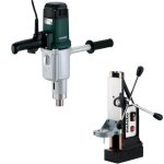 Metabo B32 3 Drill & M100 Magnetic Drill Stand Combo