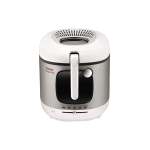 3.3LT Mega Deep Fryer Silver & White
