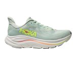HOKA Clifton 10 Women's Running Shoes - Sea Glass neon Flame