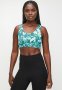 Lizzy Capella Ladies Active Sports Bra - Teal