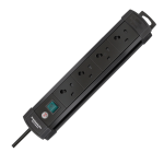Brennenstuhl Premium-line Multiplug 4-WAY Sa 1.8M Grey 3155517014 Scratched Consignment
