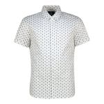 Mens Printed Poplin Shirt