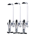 Aluminium Wall Mounted Bar Tot Dispenser optics