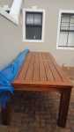 Outdoor Table Solid Wood 12 Seater In A Very Good Condition R5500