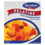 Clear And Unflavoured Edible Gelatine 125G
