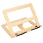 Adjustable Wooden Reading Book-rack / Cookbook Recipe Stand / Tablet Stand