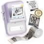 NB607 - NIIMBOT - B21_PRO - 300DPI - PORTABLE THERMAL LABEL BLUETOOTH PRINTER INCL FREE LABEL ROLL (50X30MM) PURPLE