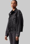 Calvin Klein Boxy Denim Jacket - Denim Grey