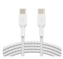 Belkin Boostcharge 1M Braided Usb-c To Usb-c Cable - White