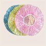 6-Pack Waterproof Shower Caps Elastic Bath Hats For Women Reusable Multicolor Hair Protection Covers For Showering Personal Care And Travel Bathroom Accessories