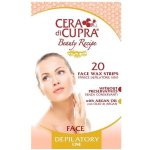 Cera Di Cupra Face Wax Strips With Argan Oil 20 Strips