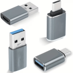 4-PACK USB To Usb-c Adapters