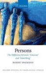 Persons - The Difference Between & 39 Someone& 39 And & 39 Something& 39 Paperback