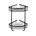 Premium Bathroom Wall Mounted Blackened Brass Toilet Holder