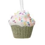 Foam Cupcake 8X7X7CM - Yellow