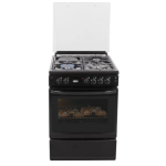 Defy – Dgs 179 600 Series Gas electric Stove – Static 3 G +1 S – Black