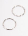 Surgical Steel Fine Sleeper Earrings 10MM