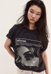 Oversized Printed T-Shirt - Black Multi