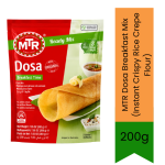 Dosa Breakfast Mix Instant Crispy Rice Crepe Flour 200G - Golden Thin Fermented Crepe Premix Perfect With Sambar & Coconut Chutn