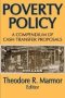 Poverty Policy - A Compendium Of Cash Transfer Proposals   Paperback