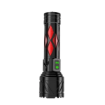 Ashcomonline Rechargeable Aluminum Alloy Laser Flashlight Pistol Flashlight