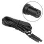 2M Universal Car 5P Reversing Camera Extension Cord Rearview Mirror Vehicle Traveling Data Recorder Video Conversion Without Plug