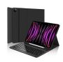 Wireless Bluetooth Keyboard With Pen Holder For Ipad Pro 12.9 Inch -black