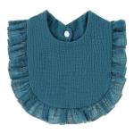 4AKID Ruffled Baby Bib - Green