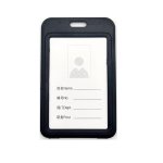 Name Badge Hard Plastic 54X85 10 Black