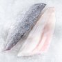 Wild Caught Frozen Raw Hake Fillets 10/12 Box 5KG