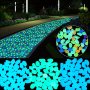 10/102PCS/BAG Luminous Pebbles: Create A Magical Garden Landscape Flower Pot 0.79 0.99 Cm