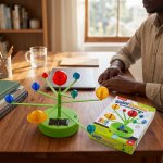 Rotating Solar System Model Science Toy For Kids