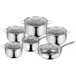 Berlinger Haus Silver Jewellery Collection 12 Piece Cookware Set BH6661